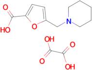 5-Piperidin-1-ylmethyl-furan-2-carboxylic acid;oxalic acidsalt