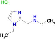 Ethyl-(1-ethyl-1H-imidazol-2-ylmethyl)-amine;hydrochloride