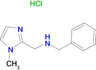 Benzyl-(1-methyl-1H-imidazol-2-ylmethyl)-amine;hydrochloride