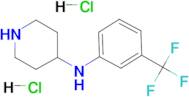 Piperidin-4-yl-(3-trifluoromethyl-phenyl)-amine;dihydrochloride