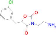 3-(2-Aminoethyl)-5-(3-chlorobenzyl)oxazolidine-2,4-dione