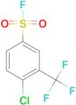 4-Chloro-3-trifluoromethyl-benzenesulfonylfluoride