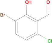 3-Bromo-6-chloro-2-hydroxybenzaldehyde