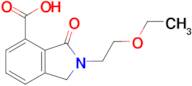 2-(2-Ethoxy-ethyl)-3-oxo-2,3-dihydro-1H-isoindole-4-carboxylic acid