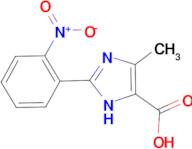 5-Methyl-2-(2-nitro-phenyl)-3H-imidazole-4-carboxylic acid