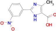 5-Methyl-2-(3-nitro-phenyl)-3H-imidazole-4-carboxylic acid