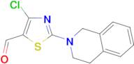 4-Chloro-2-(3,4-dihydro-1H-isoquinolin-2-yl)-thiazole-5-carbaldehyde