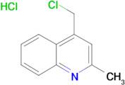 4-Chloromethyl-2-methyl-quinoline; hydrochloride