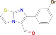 6-(3-Bromo-phenyl)-imidazo[2,1-b]thiazole-5-carbaldehyde