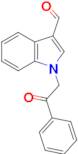 1-(2-Oxo-2-phenyl-ethyl)-1H-indole-3-carbaldehyde