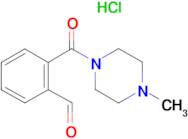 2-(4-Methylpiperazine-1-carbonyl)benzaldehyde hydrochloride