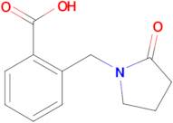 2-(2-Oxo-pyrrolidin-1-ylmethyl)-benzoic acid