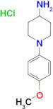 1-(4-Methoxy-phenyl)-piperidin-4-ylamine; hydrochloride