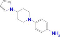 4-(4-Pyrrol-1-yl-piperidin-1-yl)-phenylamine