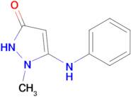 1-Methyl-5-phenylamino-1H-pyrazol-3-ol