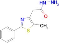 (5-Methyl-2-phenyl-thiazol-4-yl)-acetic acidhydrazide