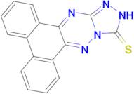 11H-9,9a,11,12,13-Pentaaza-cyclopenta[b]triphenylene-10-thione