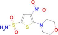 5-Morpholin-4-yl-4-nitro-thiophene-2-sulfonic acidamide