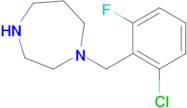 1-(2-Chloro-6-fluoro-benzyl)-[1,4]diazepane