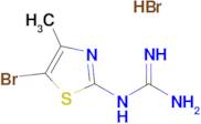 N-(5-Bromo-4-methyl-thiazol-2-yl)-guanidine;hydrobromide