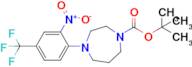 Tert-butyl 4-(2-nitro-4-(trifluoromethyl)phenyl)-1,4-diazepane-1-carboxylate