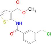 2-(3-Chloromethyl-benzoylamino)-thiophene-3-carboxylic acidmethylester