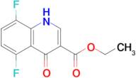 5,8-Difluoro-4-oxo-1,4-dihydro-quinoline-3-carboxylic acidethylester