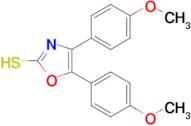 4,5-Bis-(4-methoxy-phenyl)-oxazole-2-thiol