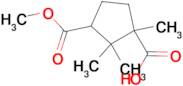 1,2,2-Trimethyl-cyclopentane-1,3-dicarboxylic acid3-methylester