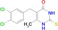 5-(3,4-Dichloro-benzyl)-2-mercapto-6-methyl-pyrimidin-4-ol