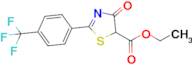 4-Hydroxy-2-(4-trifluoromethyl-phenyl)-thiazole-5-carboxylic acidethylester