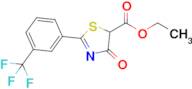 4-Hydroxy-2-(3-trifluoromethyl-phenyl)-thiazole-5-carboxylic acidethylester