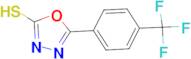 5-(4-Trifluoromethyl-phenyl)-[1,3,4]oxadiazole-2-thiol