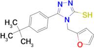 5-(4-tert-Butyl-phenyl)-4-furan-2-ylmethyl-4H-[1,2,4]triazole-3-thiol