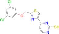 4-[2-(3,5-Dichloro-phenoxymethyl)-thiazol-4-yl]-pyrimidine-2-thiol