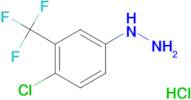 (4-Chloro-3-trifluoromethyl-phenyl)-hydrazine;hydrochloride