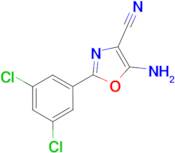 5-Amino-2-(3,5-dichloro-phenyl)-oxazole-4-carbonitrile