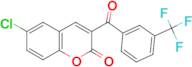 6-Chloro-3-(3-trifluoromethyl-benzoyl)-chromen-2-one