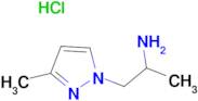 1-Methyl-2-(3-methyl-pyrazol-1-yl)-ethylamine; hydrochloride