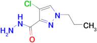 4-Chloro-1-propyl-1H-pyrazole-3-carboxylic acidhydrazide