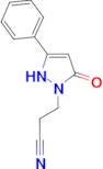 3-(5-Oxo-3-phenyl-2,5-dihydro-pyrazol-1-yl)-propionitrile