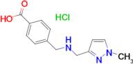 4-{[(1-Methyl-1H-pyrazol-3-ylmethyl)-amino]-methyl}-benzoic acid; hydrochloride