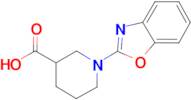 1-Benzooxazol-2-yl-piperidine-3-carboxylic acid