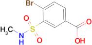 4-Bromo-3-methylsulfamoyl-benzoic acid