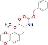 2-Benzyloxycarbonylamino-3-(2,3-dihydro-benzo[1,4]dioxin-6-yl)-propionic acid methyl ester