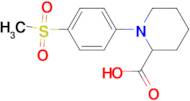 1-[4-(Methylsulfonyl)phenyl]piperidine-2-carboxylic acid