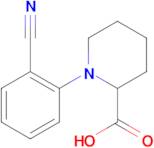 1-(2-CYANOPHENYL)PIPERIDINE-2-CARBOXYLIC ACID