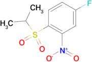 4-FLUORO-1-ISOPROPYLSULFONYL-2-NITROBENZENE