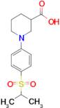 1-[(4-ISOPROPYLSULFONYL)PHENYL]PIPERIDINE-3-CARBOXYLIC ACID