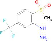 (2-Methanesulfonyl-5-trifluoromethyl-phenyl)-hydrazine